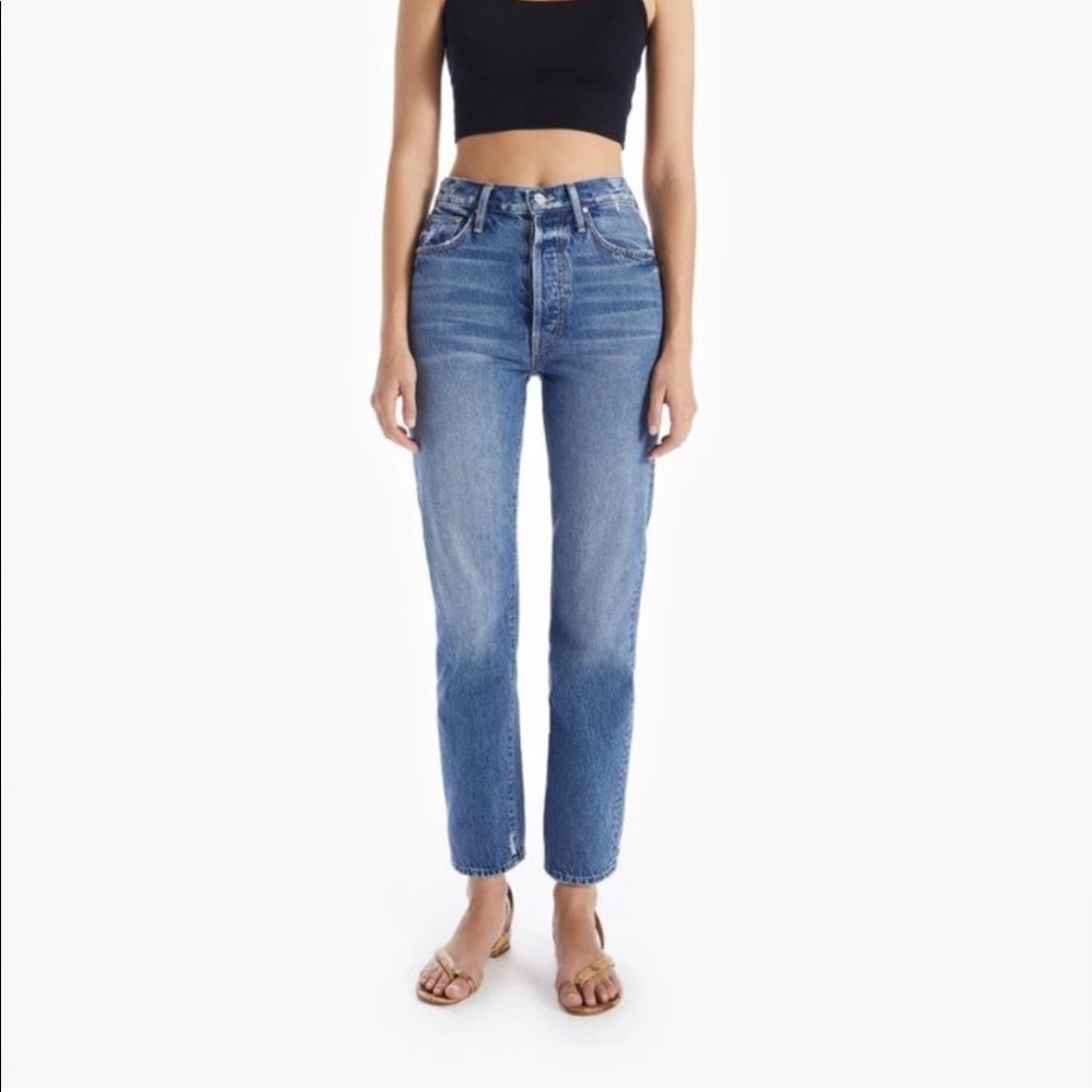 MOTHER High Waisted Hiker Hover Jeans Size 25